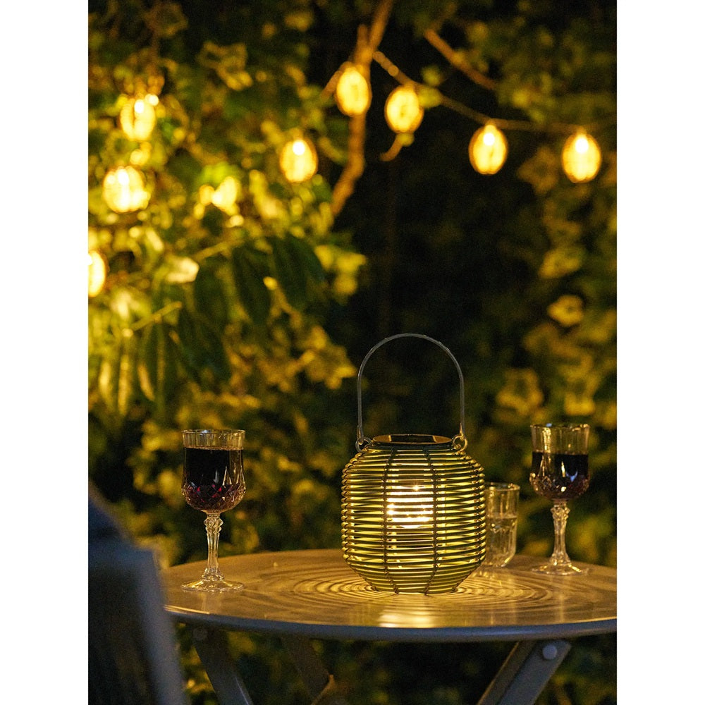 lampe solaire LED pour éclairage d’ambiance jardin ou table extérieure